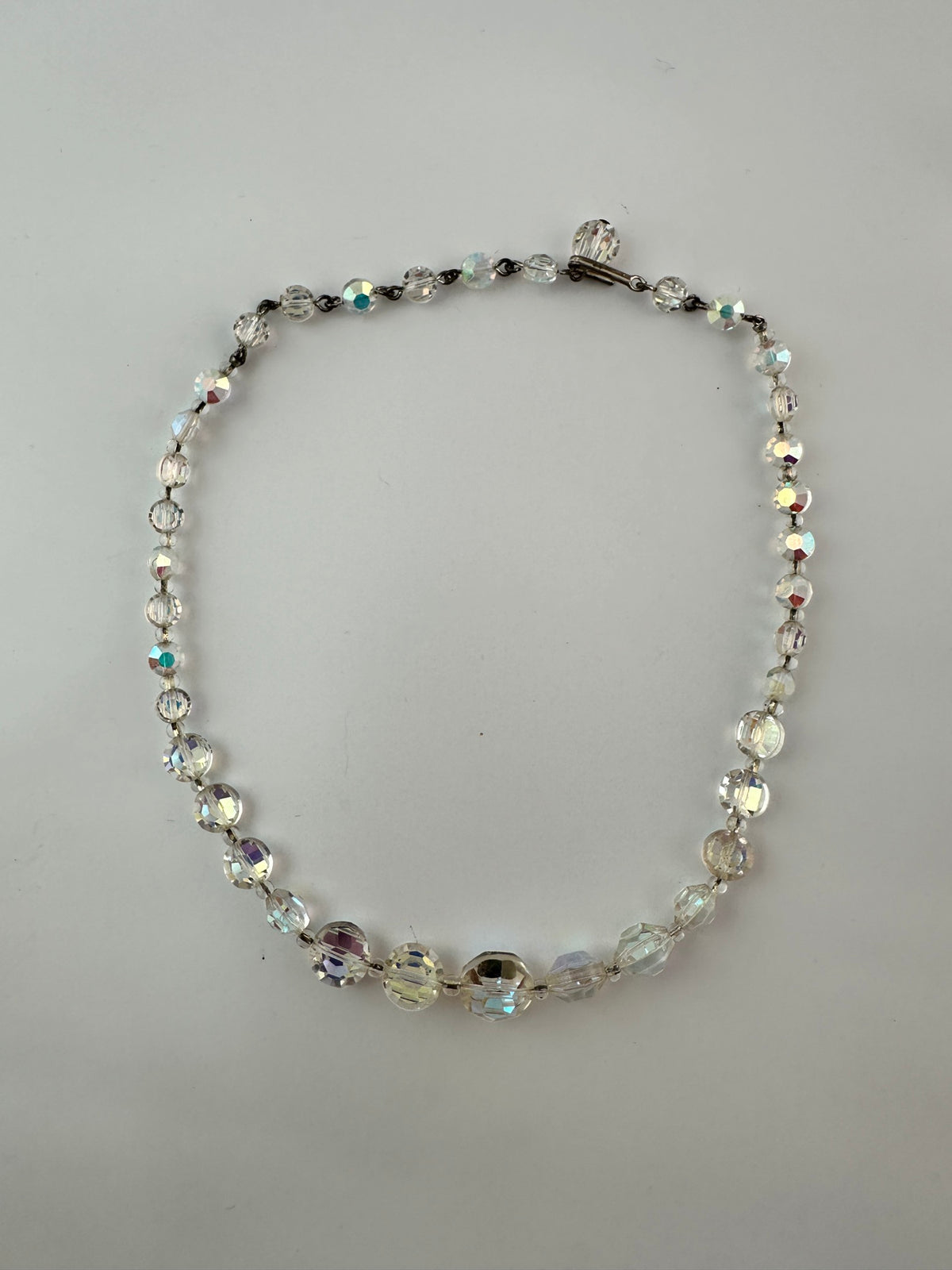 Aurora borealis crystal choker — photo 5