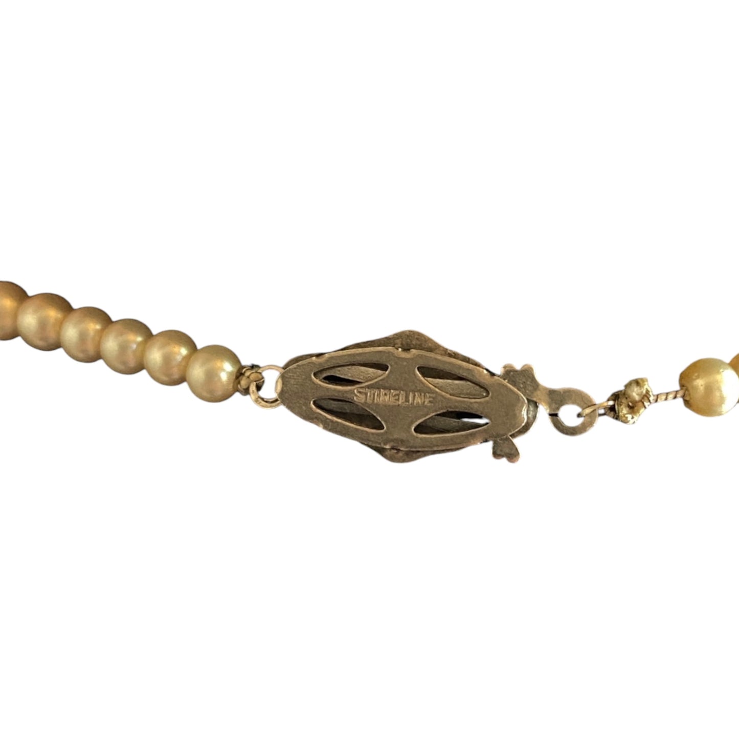 Stireline Art Deco Faux Pearl Necklace