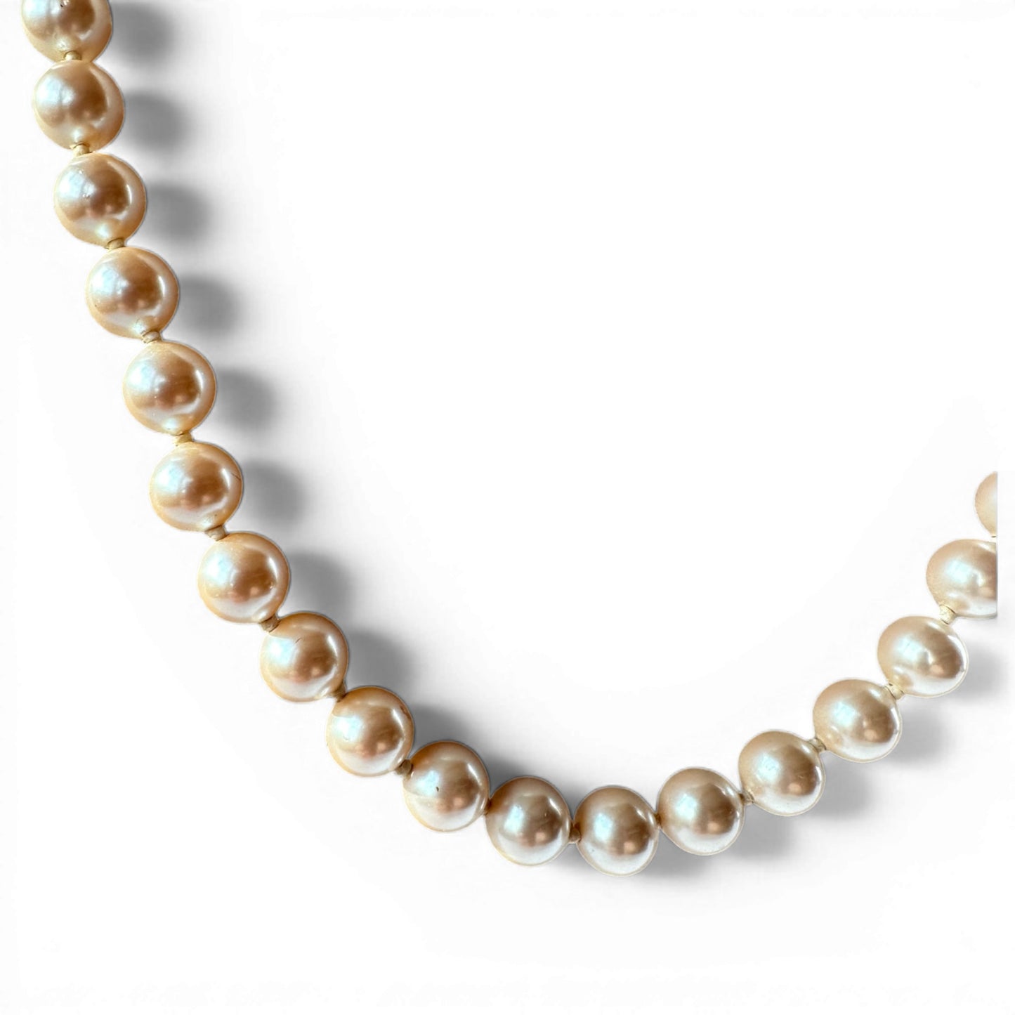 Monet Faux Pearl Necklace