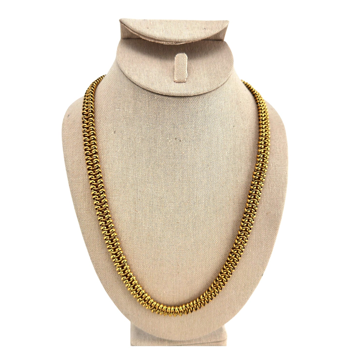 Gold-tone necklace – front view